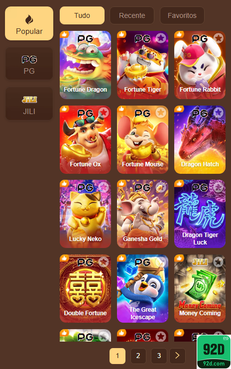 Jogos Certificados 92d.com