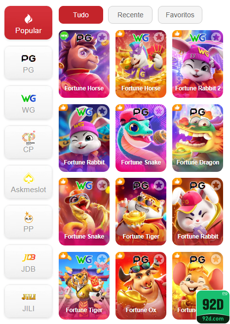 Experiência de Jogos 92d.com